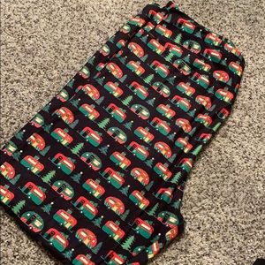 Camper Christmas leggings